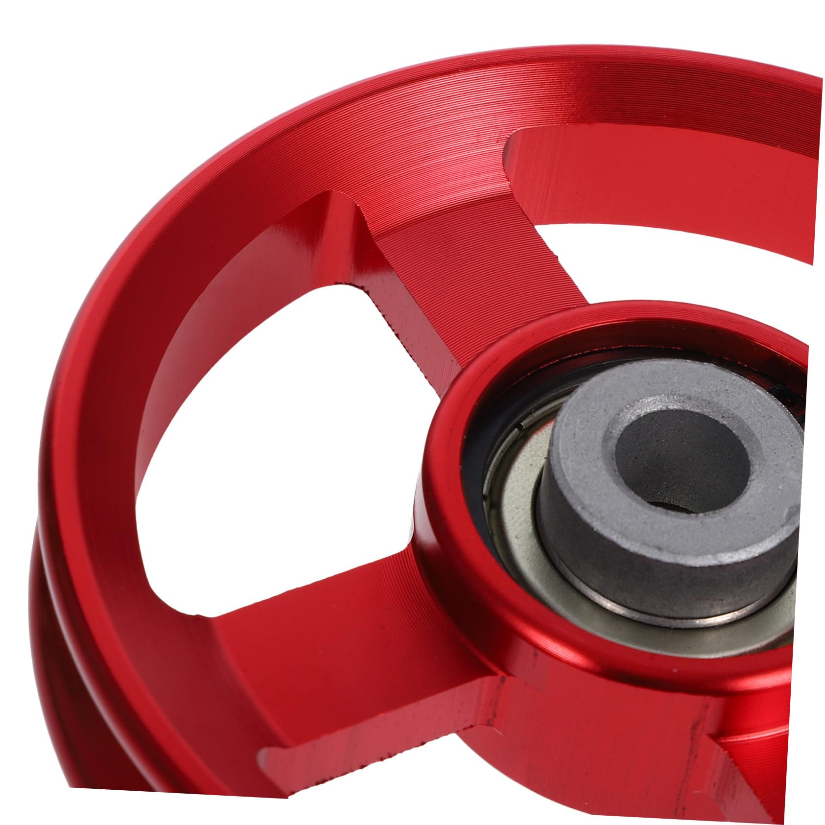 TOYANDONA Rueda de de Aluminio para Ejercicio Casa Accesorio Fitness Duradero y de Equipamiento de Gimnasio para Ejercicios de Brazos y