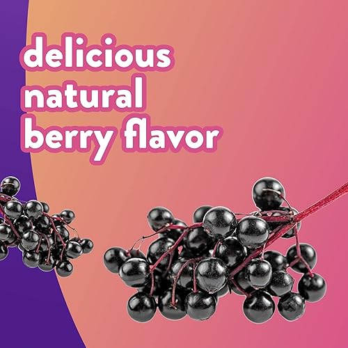 Miniatura 3 de Vitafusion Vitaminas gomosas de saúco, 90 unidades de vitaminas de goma de saúco, masticables, 90 unidades (paquete de 2)