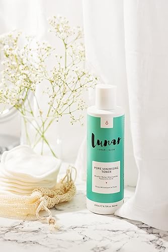 Miniatura 5 de Tónico minimizador de poros de Lunar Glow, que contiene niacinamida y ácido hialurónico 6.8 fl oz / 6.8 fl oz
