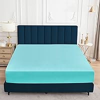 Vista 3 de Sufdari Protector de colchón impermeable, funda de colchón tamaño individual para cama, bolsillo profundo de 18 pulgadas, protector de colchón