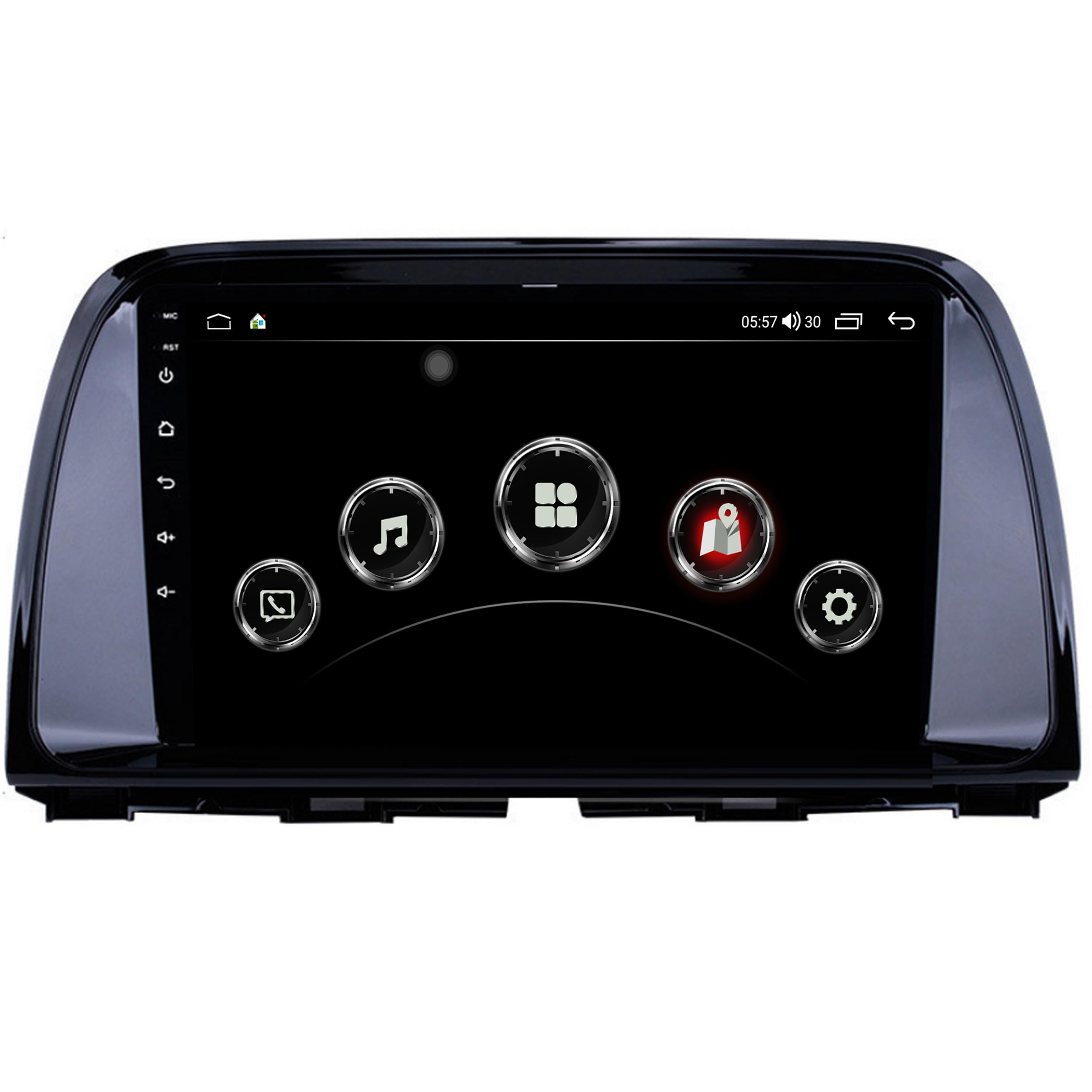 Kompatybilny z: Mazda CX-5 KE 11-17 9" Touch Android Display GPS Navi CarPlay Android Auto