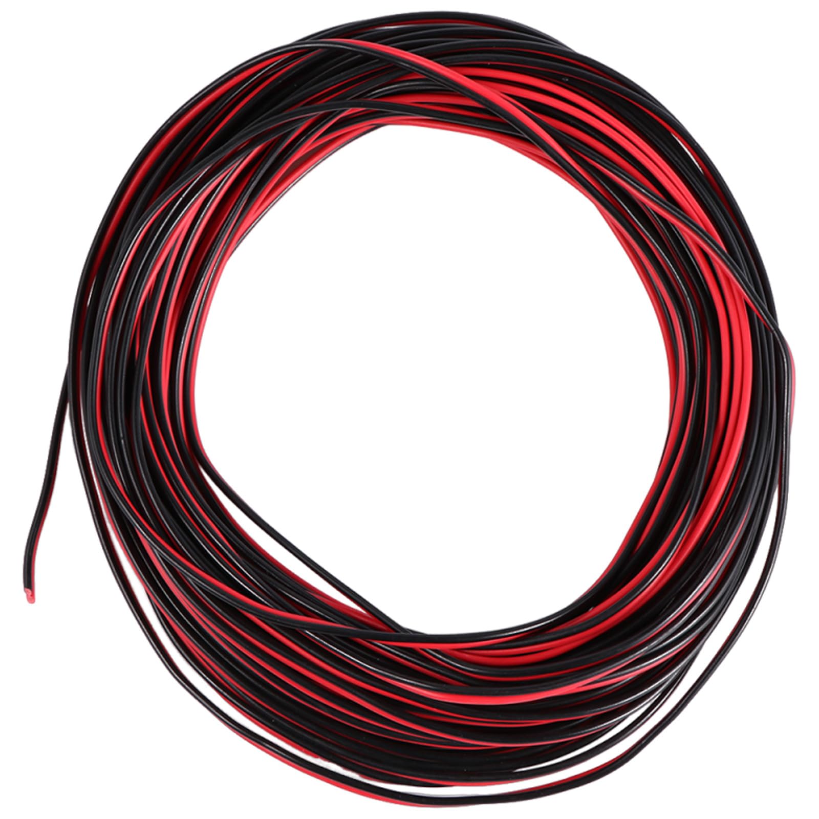 Cable de extensión para altavoces de 22 AWG flexible aislado rojo negro 8