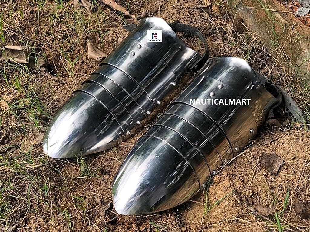 NauticalMart Gothic Armor Shoes Medieval Steel Sabaton - Halloween