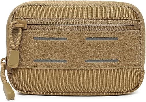 Mini Heavy Duty Tactical Belt Pouch for Men - Small Molle Pouch,Admin Pouch | Compact EDC Utility Gadget Gear Admin Pouches for Traveling, Hiking