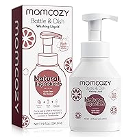 Vista 6 de Momcozy Kit de cepillos para botellas Pink & Momcozy - Líquido de limpieza para cepillos de botellas