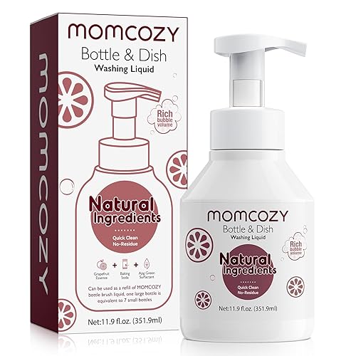 Miniatura 6 de Momcozy Kit de cepillos para botellas Pink & Momcozy - Líquido de limpieza para cepillos de botellas