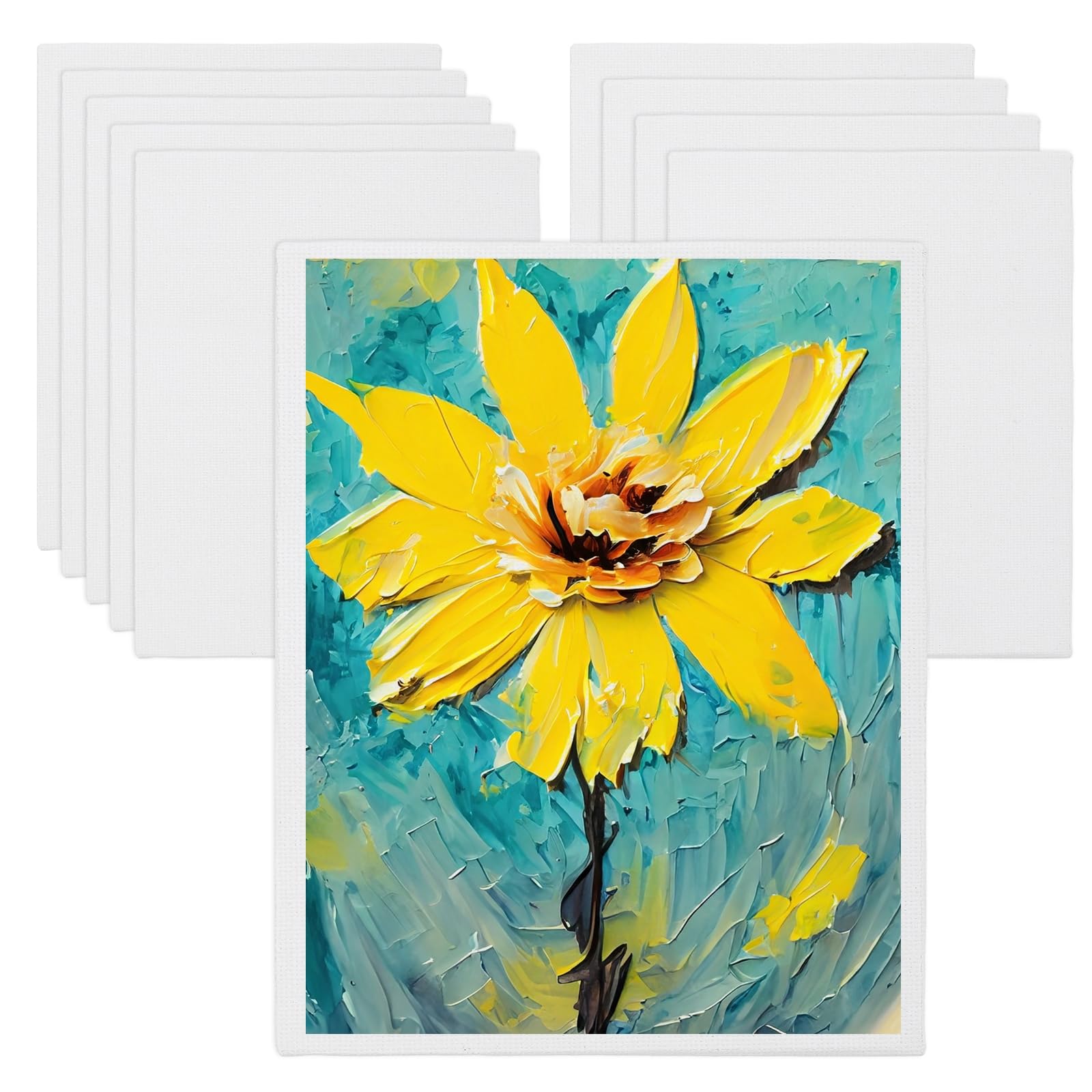 Lona de algodón para pintura al óleo y talleres artísticos en lienzos listos para usar