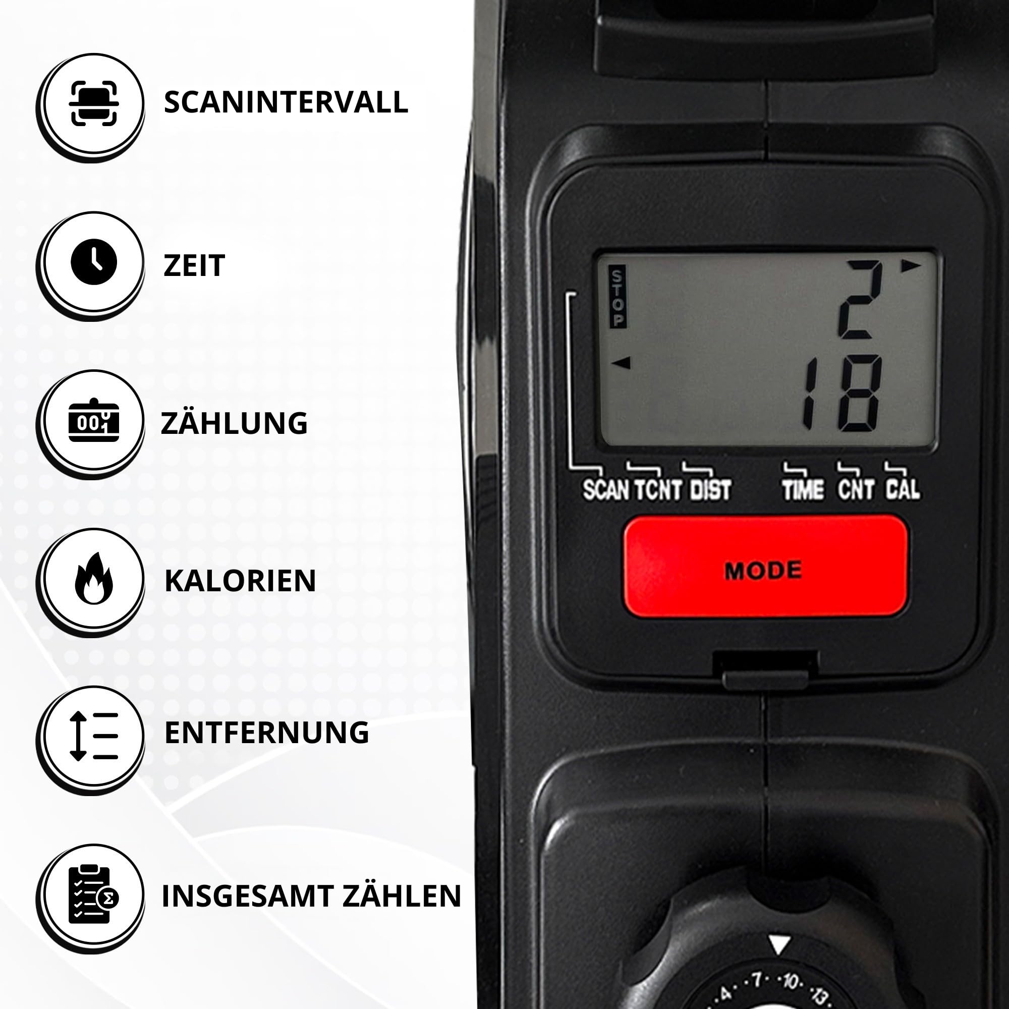 Magnet-Rudergerät Für Das Heim-Fitnessstudio – Klappbares Trainingsgerät Mit 350-Pfund-Belastbarkeit Und LCD-Monitor | 16 Einstellbare Stufen Für Cardio-Training – Schwarz