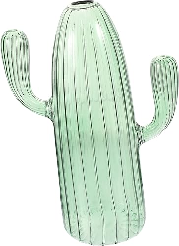 BESPORTBLE Jarrón de cristal retro para decoración del hogar, centros de mesa bohemios para mesas, decoración de oficina, soporte para arreglos