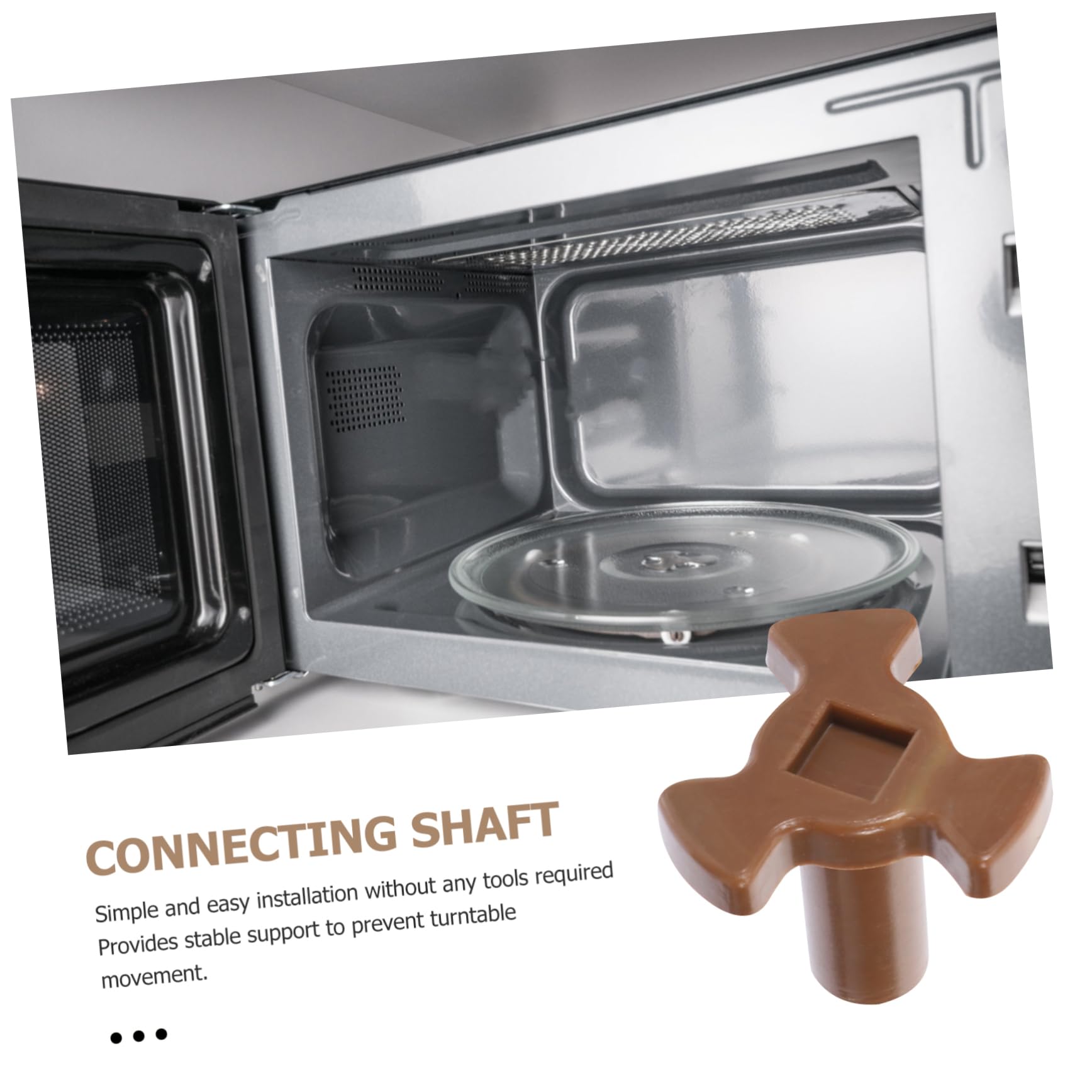 Giunto / Accoppiatore Per Piatto Girevole Forno A Microonde – Ricambio Universale Per Delonghi, Sharp