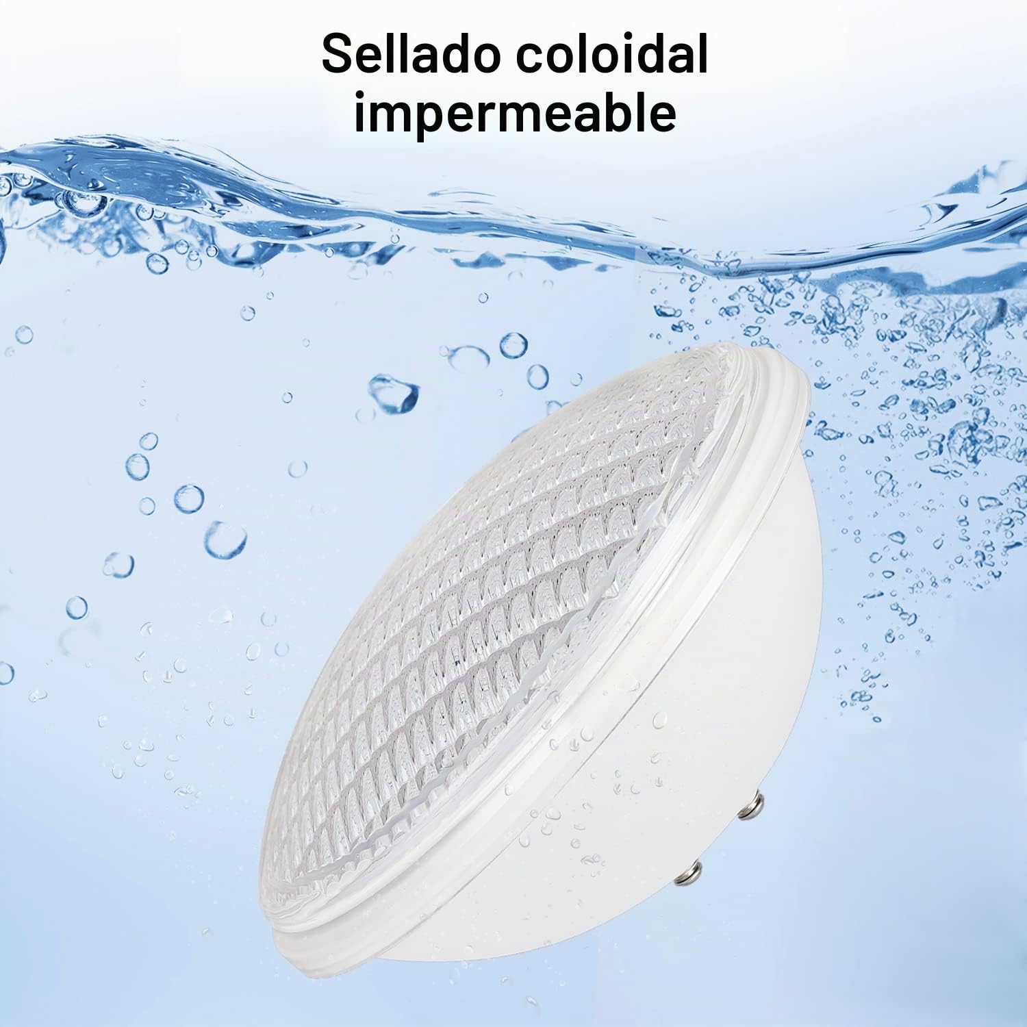 Luz LED de la piscina par56 luz de la piscina, iluminación de la piscina 54W, focos submarinos ip68, con control remoto, iluminación de la piscina RGB ajustable