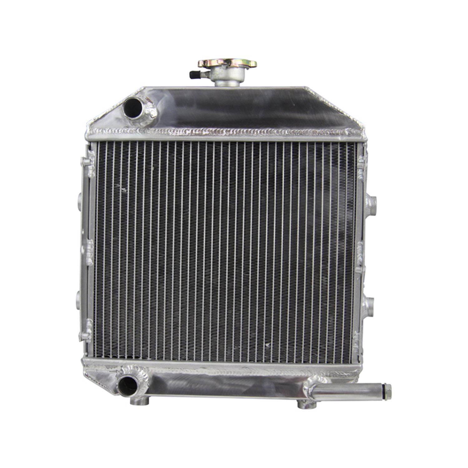 Amazon.com: ALLOYWORKS All Aluminum Radiator for SBA310100211 Ford ...