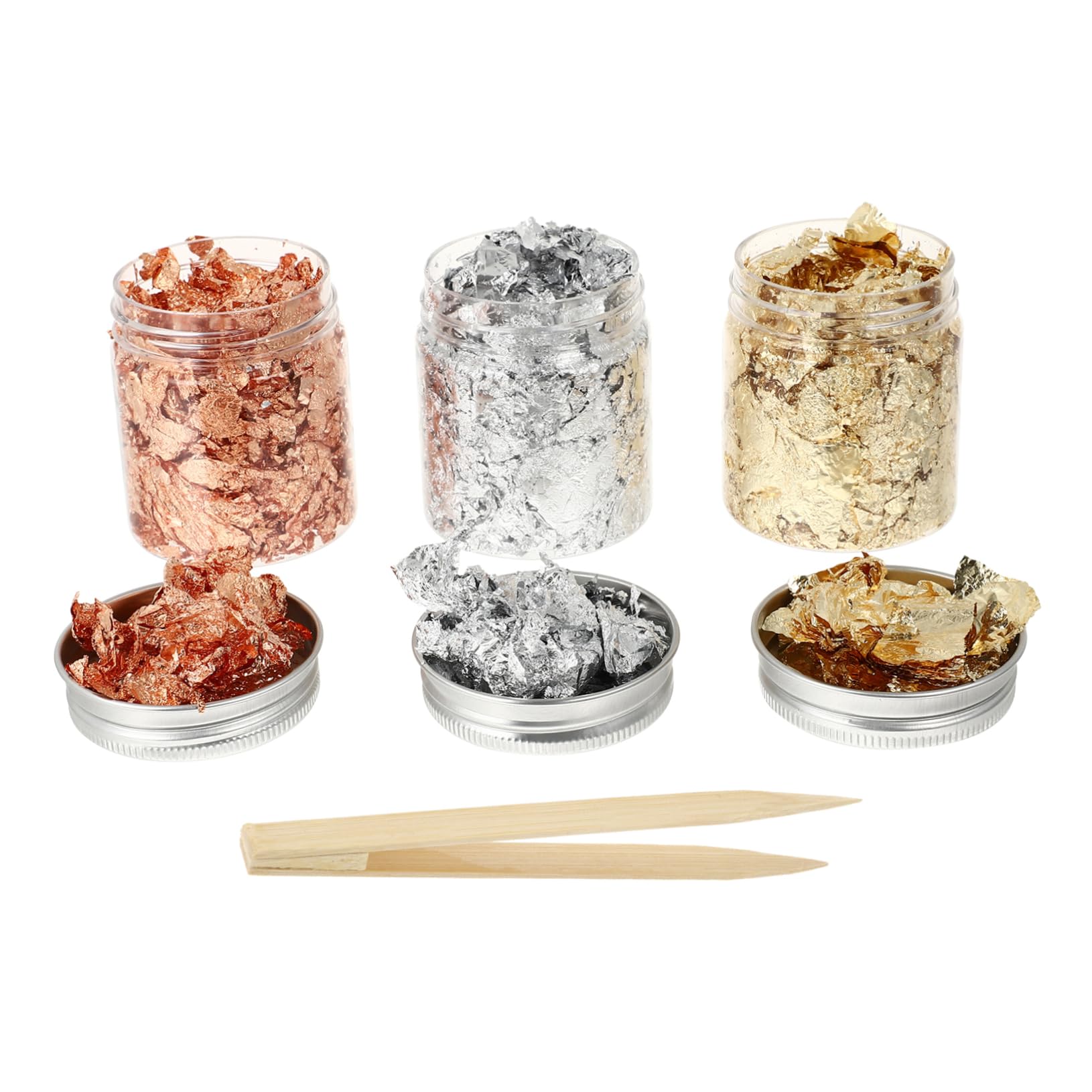 PACKOVE 2 Juegos Decoración de Uñas Diy Pinzas para Manicura Casa y Salón para Fiestas y