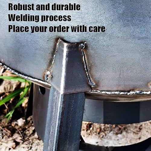 Miniatura 5 de Estufas de campamento portátil compacto calentador de tienda de campaña pequeña estufa de calefacción, estufa móvil de leña con tubos de chimenea,