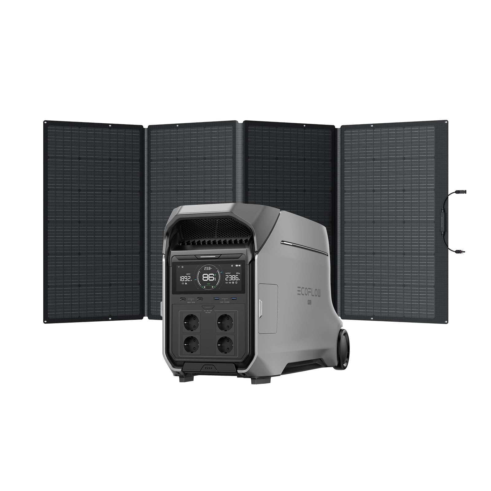 EcoFlow Powerstation-Set Mit Delta 3 Und Zusatzakku 5 KWh