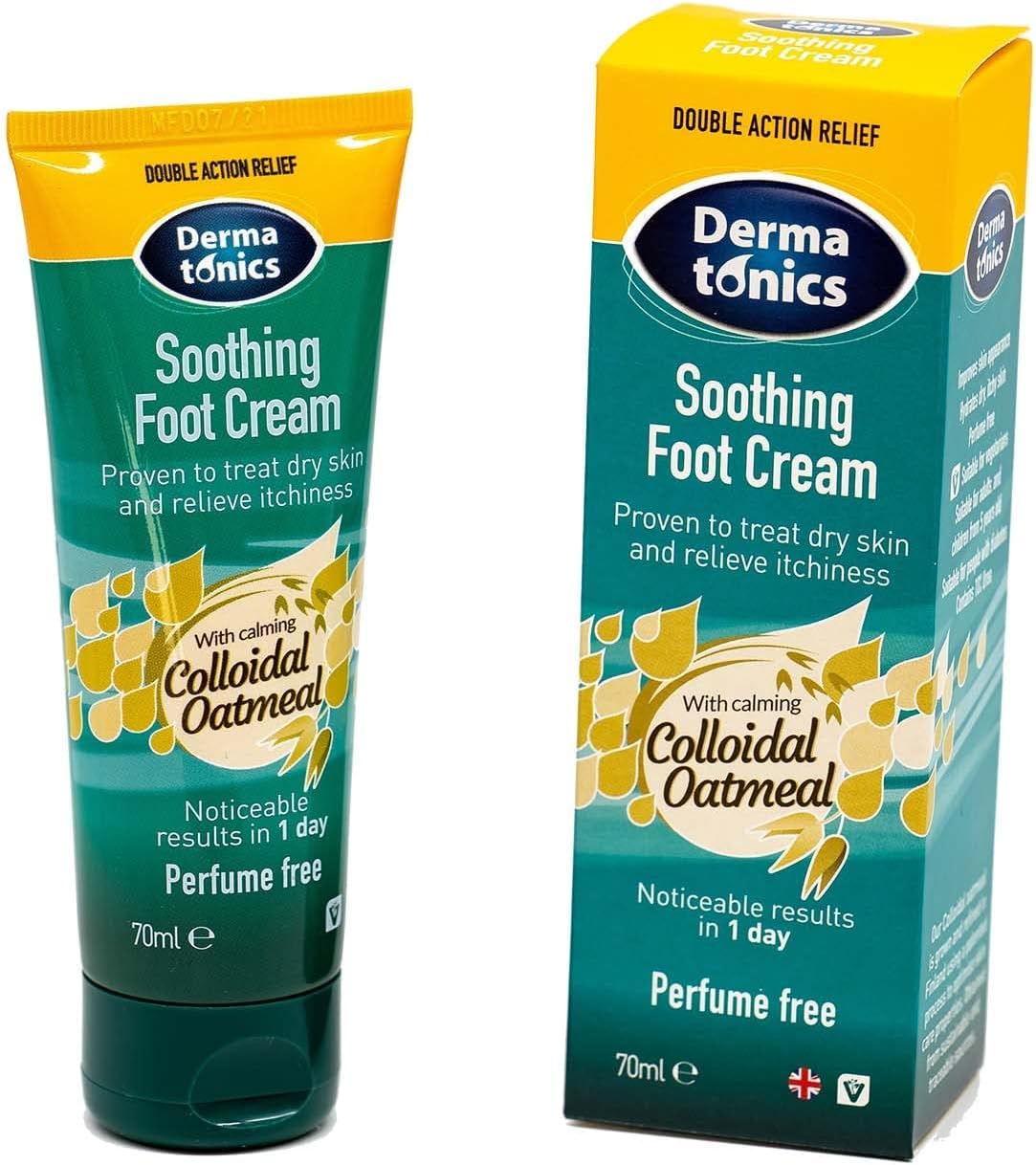 Dermatonics Soothing Foot Cream, 70 ml (Pack of 1)