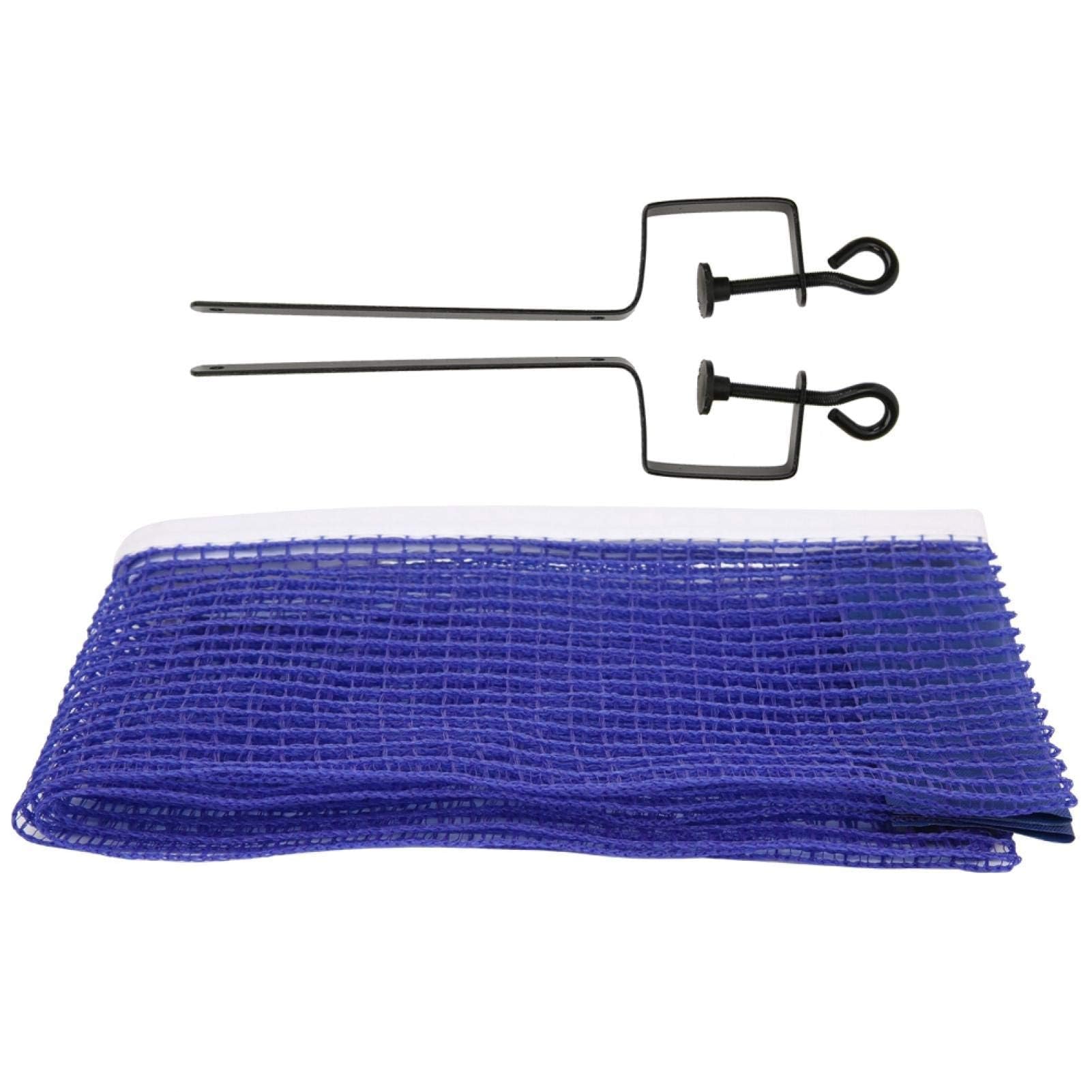 Agatige Rete da pingpong con Morsetti, Accessori di Ricambio per Rete da pingpong con Staffa di Fissaggio Portatile, Facile da installare