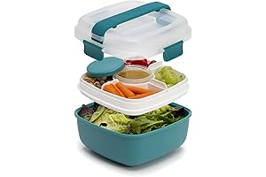 Goodful Stackable Lunch Box Container for a Healthier and Organized Lunch