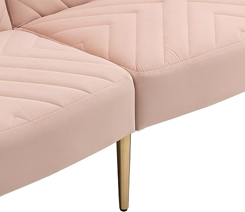 Miniatura 8 de HomSof Sofá moderno de dos plazas verde oliva para sala de estar con pies de metal y 2 almohadas