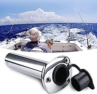 Vista 1 de XinKunmarine Fishing Rod Holder for Boat,Stainless Steel Fishing Rod Holder,Vertical Wall Mounted Fishing Rod Rack