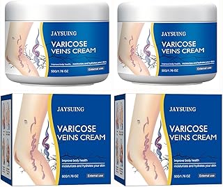 Varicose Veins Cream for Legs | Gentle Soothing & Moisturizing Leg Cream | Supports Circulation & Healthy-Looking Skin | Repair Cream for Varicose & Spider Veins Relief- 2 Pack (1.76 Oz Each)