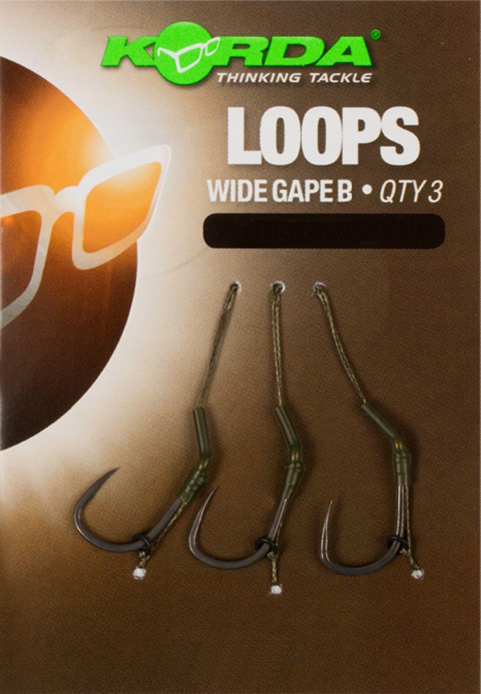 Korda DF Wide Gape Barbless Loop Rigs: 4