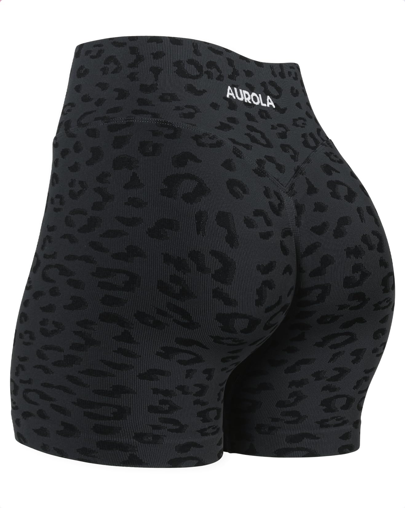 AUROLA Leopard Cheetah Workout Shorts