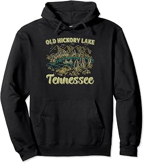 Old Hickory Lake Tennessee Funny Vintage Pullover Hoodie