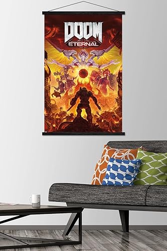 Miniatura 2 de Trends International Doom Eternal - Póster de pared Maykr con marco magnético