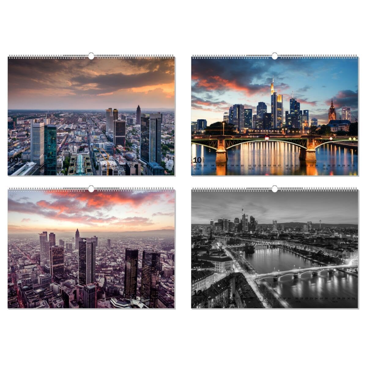 artboxONE Kalender 2027 Frankfurt Wandkalender A2 2027 Städte/Frankfurt