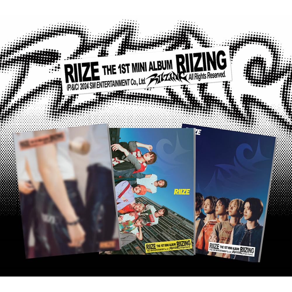 RIIZE The 1st Mini Album RIZING 4形態 RIIZE - 1st mini album [RIIZING] (PHOTO BOOK VER.) (Random
