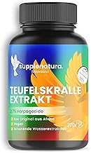 Supplenatura® Devil's Claw Capsules (Extract) | 270 Capsules | Premium: 2.7% Harpagoside | 1650mg per Day | Vegan & Laboratory Tested