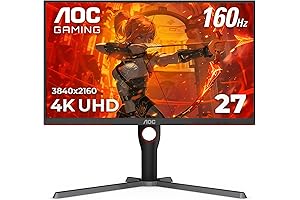 AOC U27G3X: 4K, 120FPS Gaming Bliss for PS5