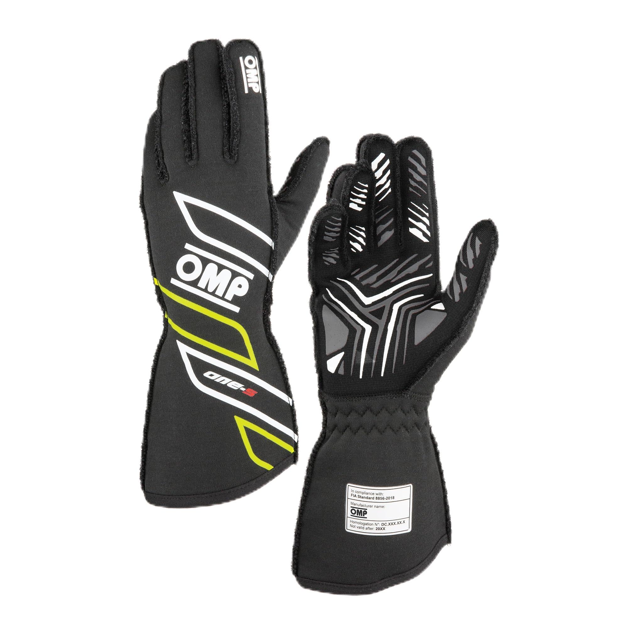Guantes OMP One-S My2025 con confort máximo y protección FIA certificada 2