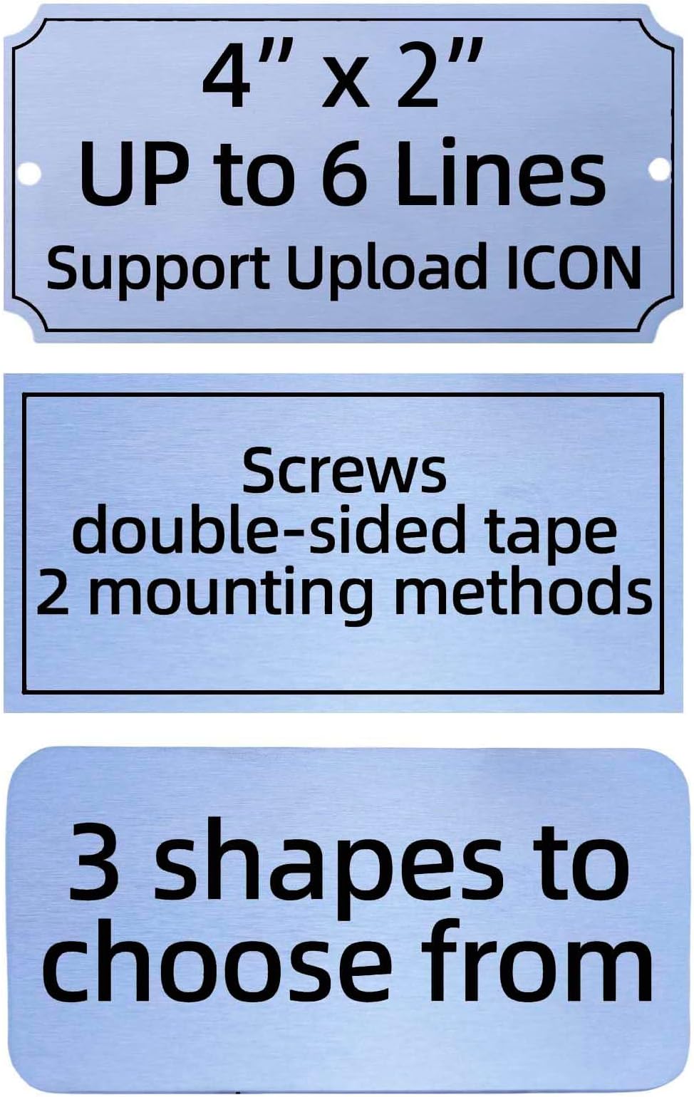 QIPAN Metal House Numbers Sign,Mailbox Numbers House Address Plaques