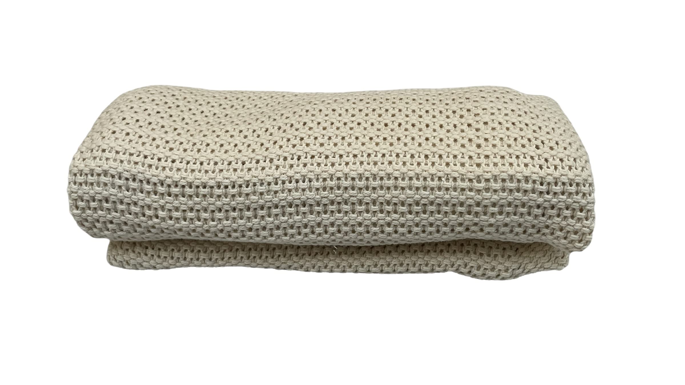 DUDU N GIRLIE Baby Blanket for Newborn, Cream, 70x90cm - Image 3