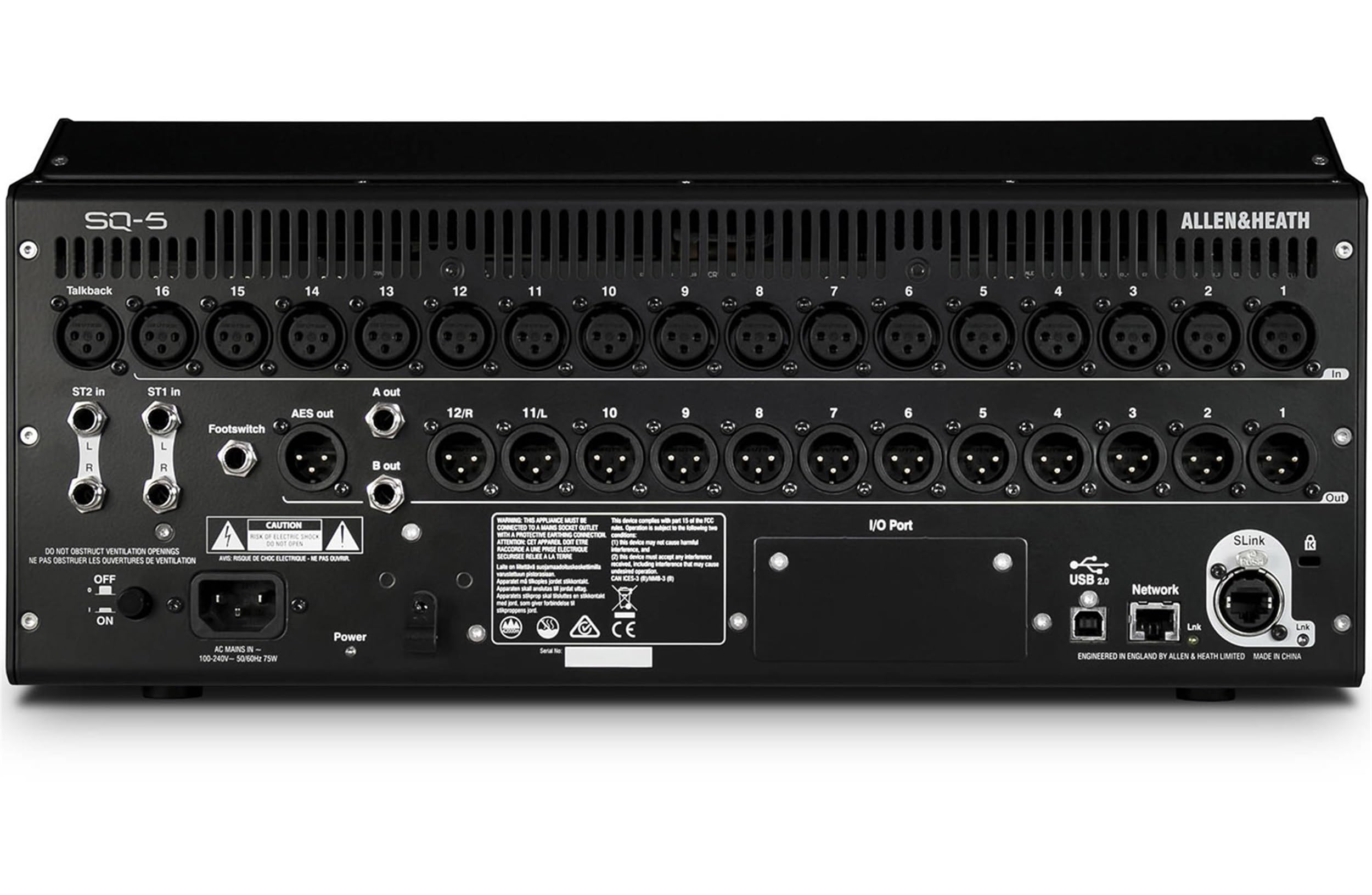 Allen & Heath SQ-5, 48 Channel 36 Bus Digital Mixer - Image 7