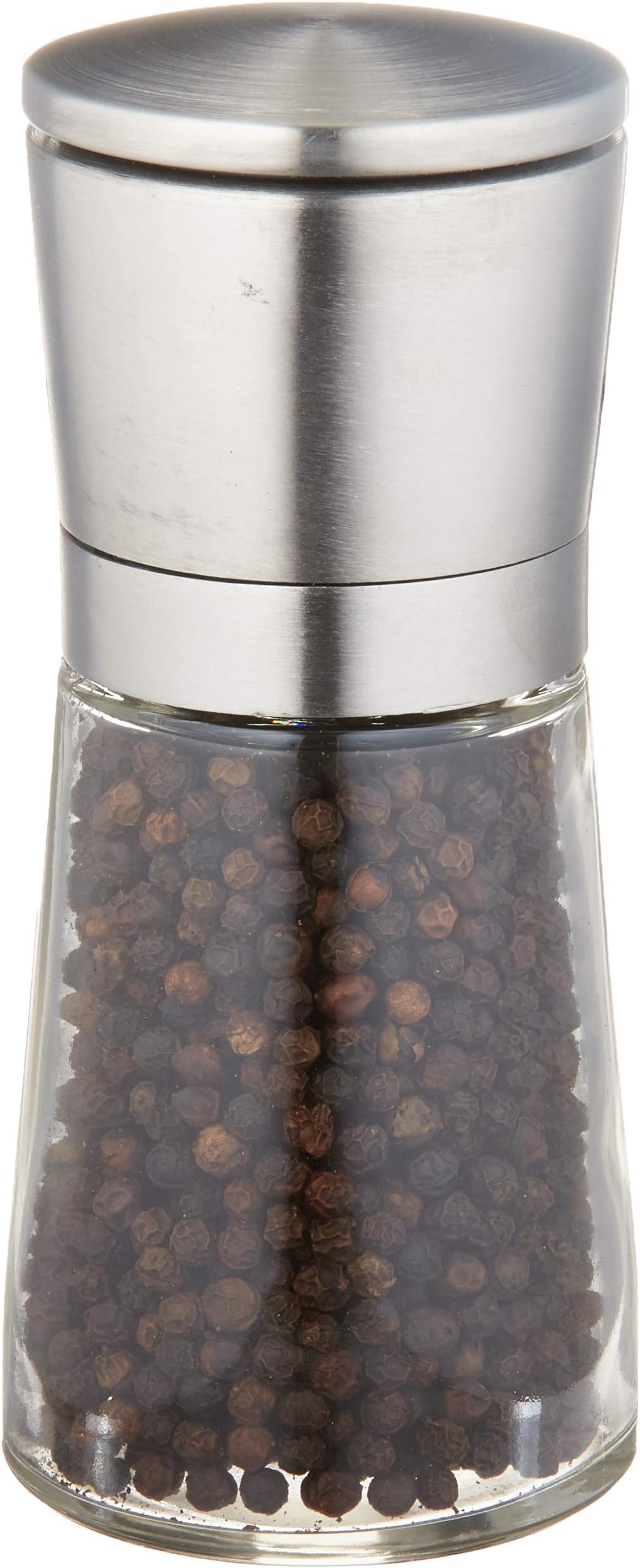 Olde Thompson, 2.6 Ounce Capacity Pepper Mill, 5.5" Glass, Clear