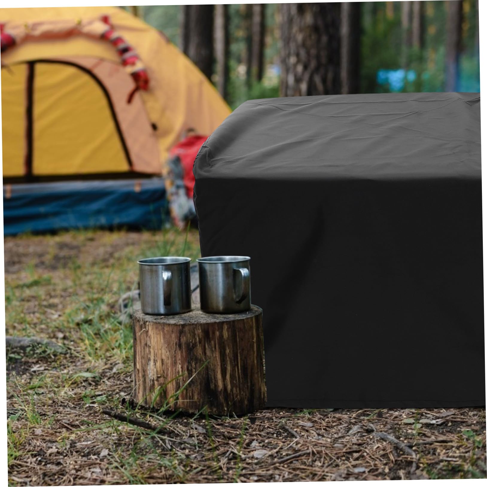 Funda para Estufa De Barbacoa Anti-Polvo para Cubierta Parrilla Exteriores Protección para Chimeneas y Fogatas De Jardín