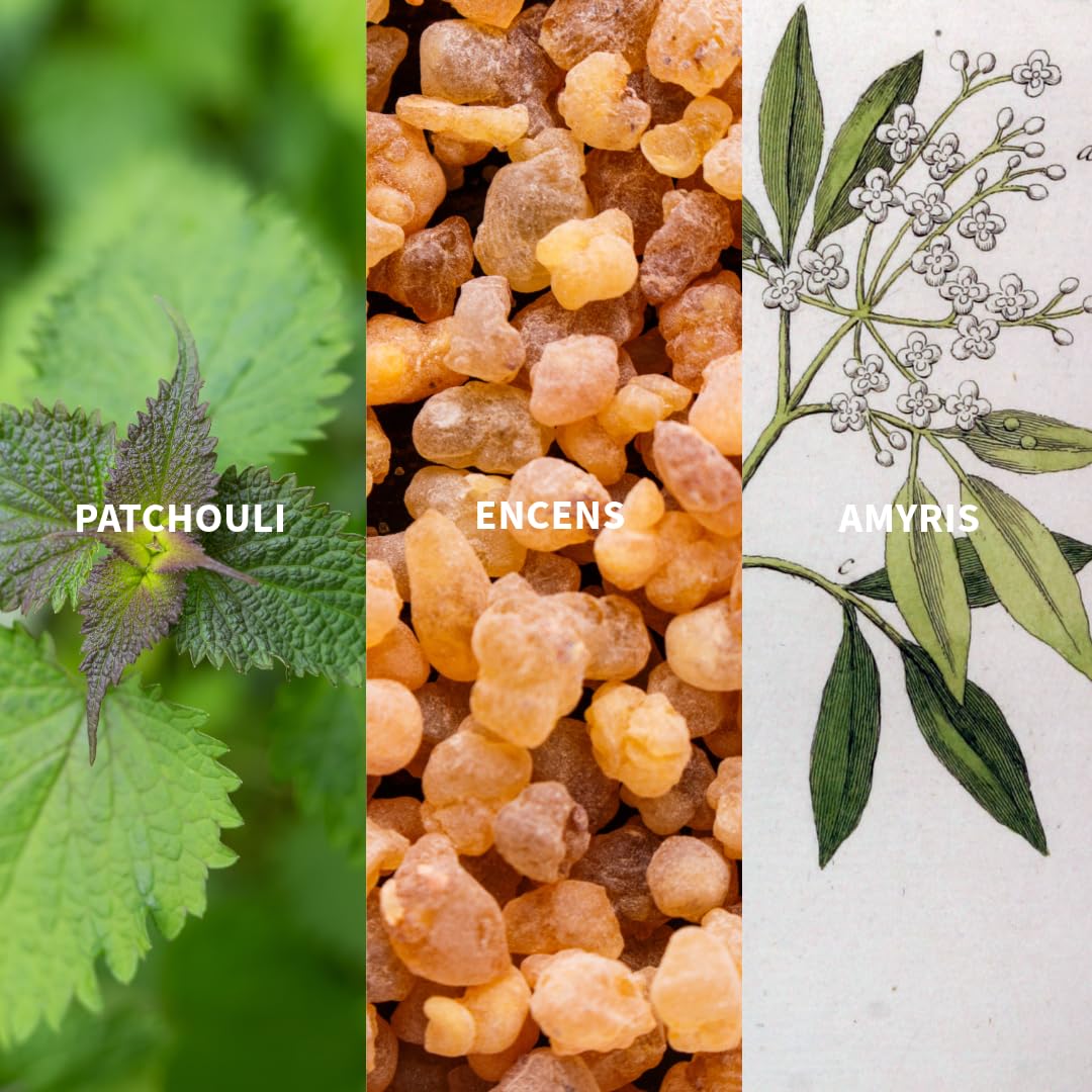 PATCHILAI INDIA naturalna woda perfumowana 50 ml - FiiLiT perfumy podróżne - mieszane - dla kobiet i mężczyzn - Spray do wielokrotnego napełniania - Potuli Cypryjskie kadzidło