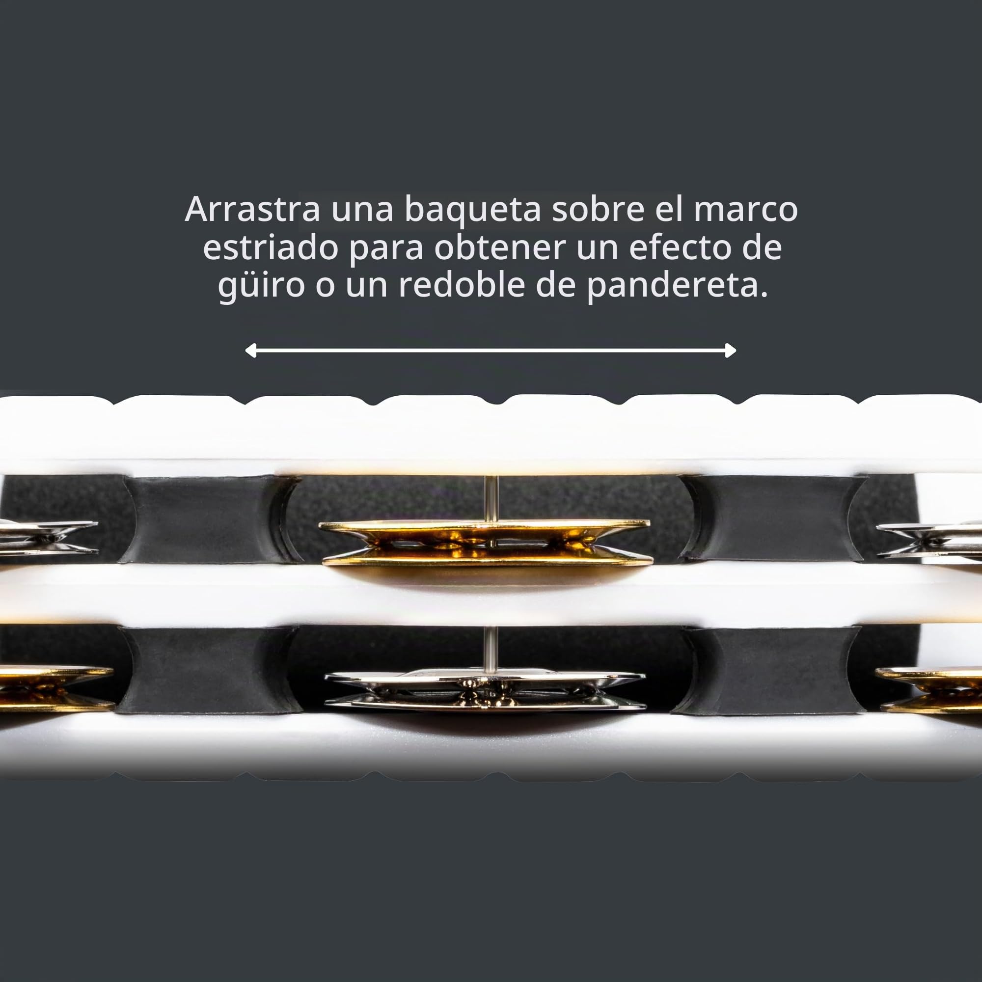 Meinl Percussion TMT1M-WH - Pandereta