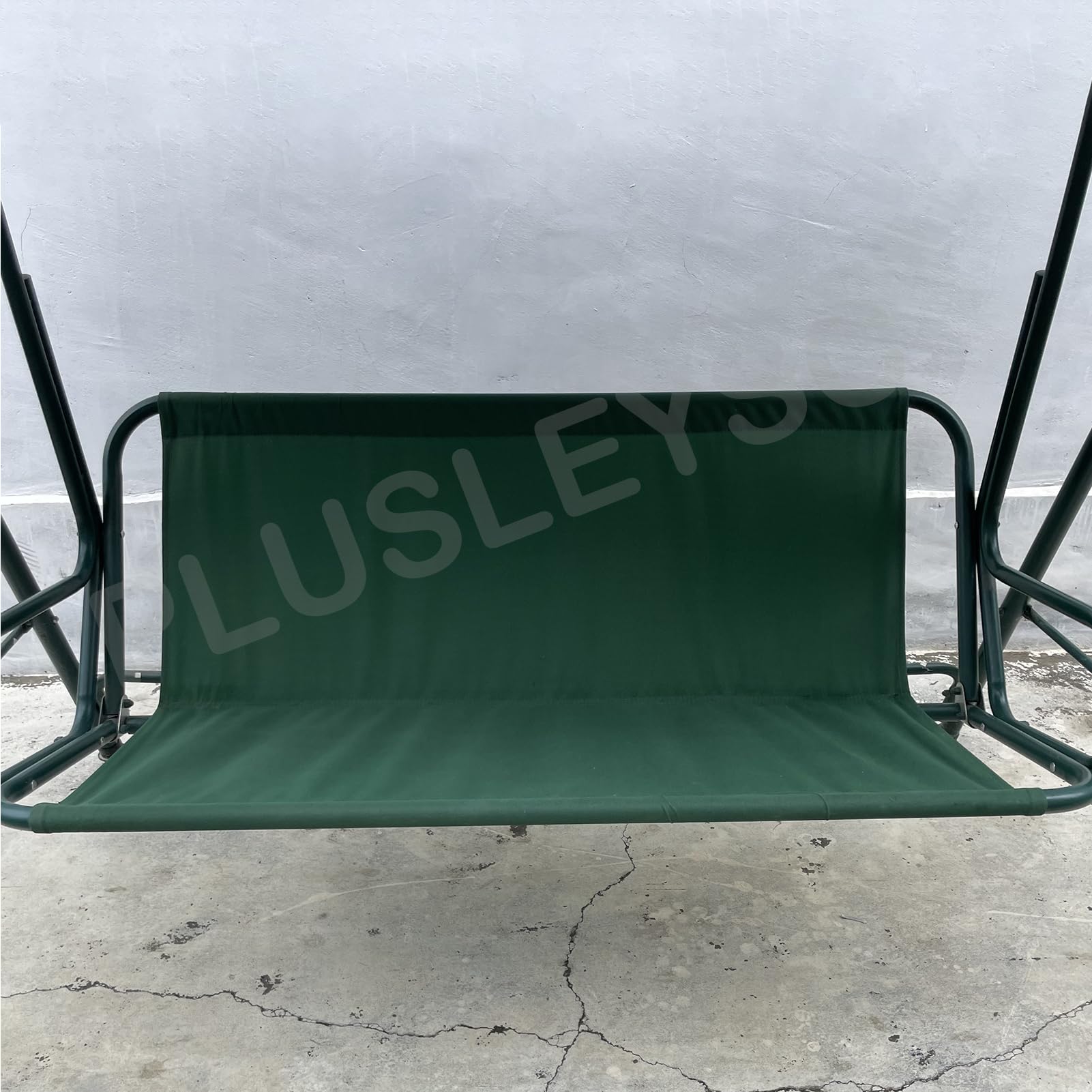 PLUSLEYSC Seat Patio Swing Seat Cover, Waterproof Thickened 900D 2/3 Seat Chair Bench Replacement, General Heavy Duty Swing Seat Cover (Deep Green, 45.3x18.9x18.9 inch)