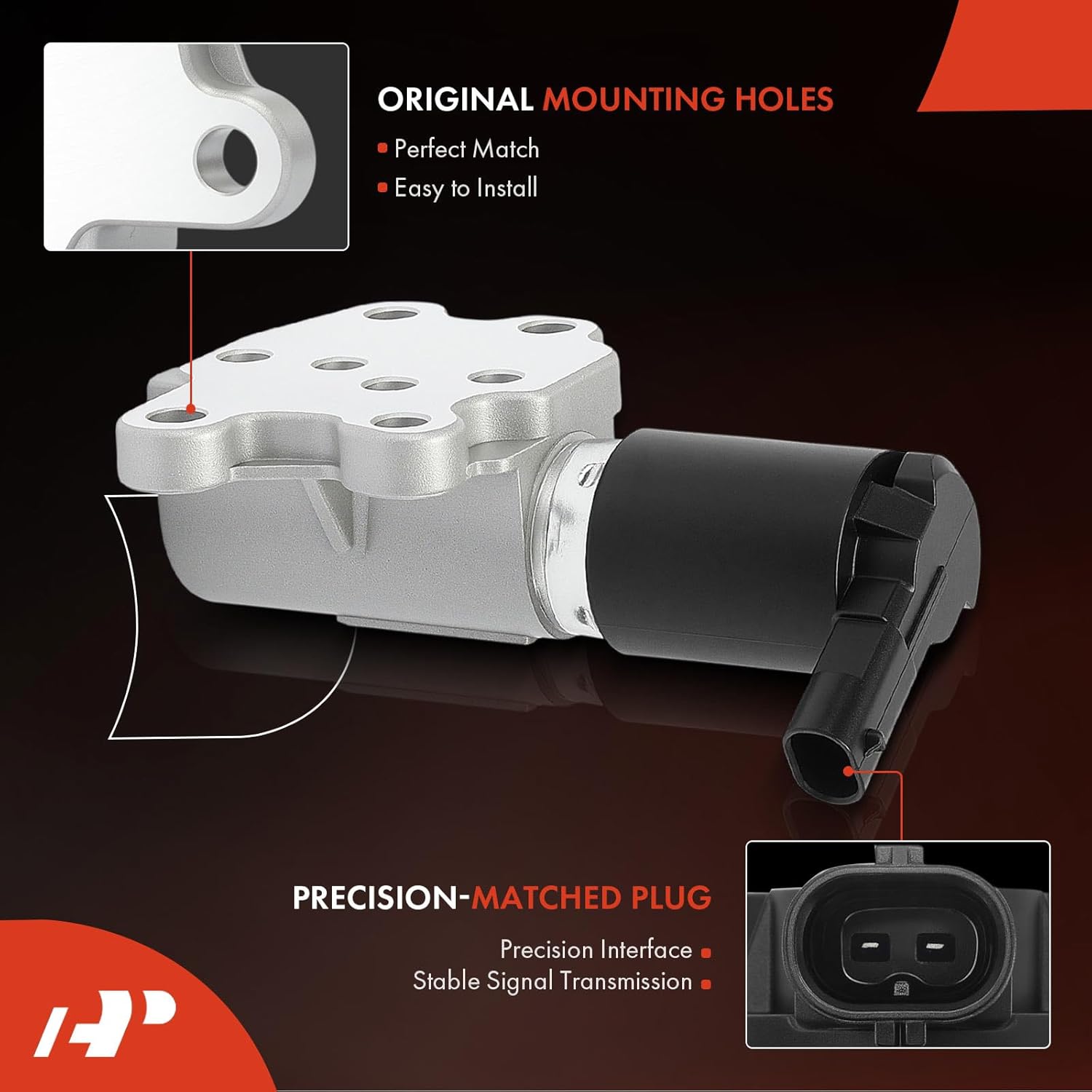 A-Premium Intake Engine Variable Valve Timing VVT Solenoid Compatible with Volvo XC60 2014-2023, XC90 2016-2023, S60 2014-2018 2020-2023, XC40 2019-2023, S90 2017-2023, V60 2017-2023, V90 2018-2021