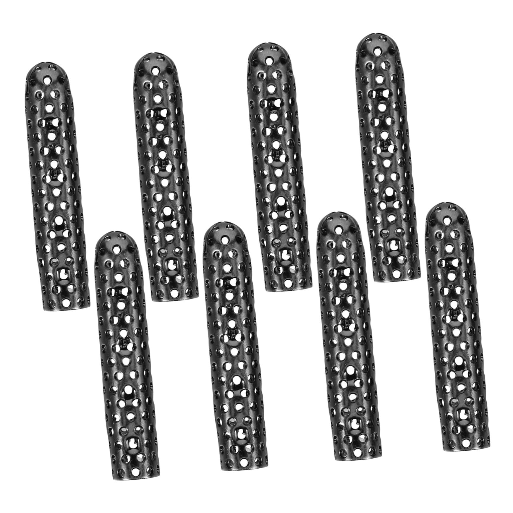 FOMIYES Metal Shoe String Tips Head 8pcs Replacement Lace Ends Diy Shoelace Accessories Clothing Cord Rope Ends