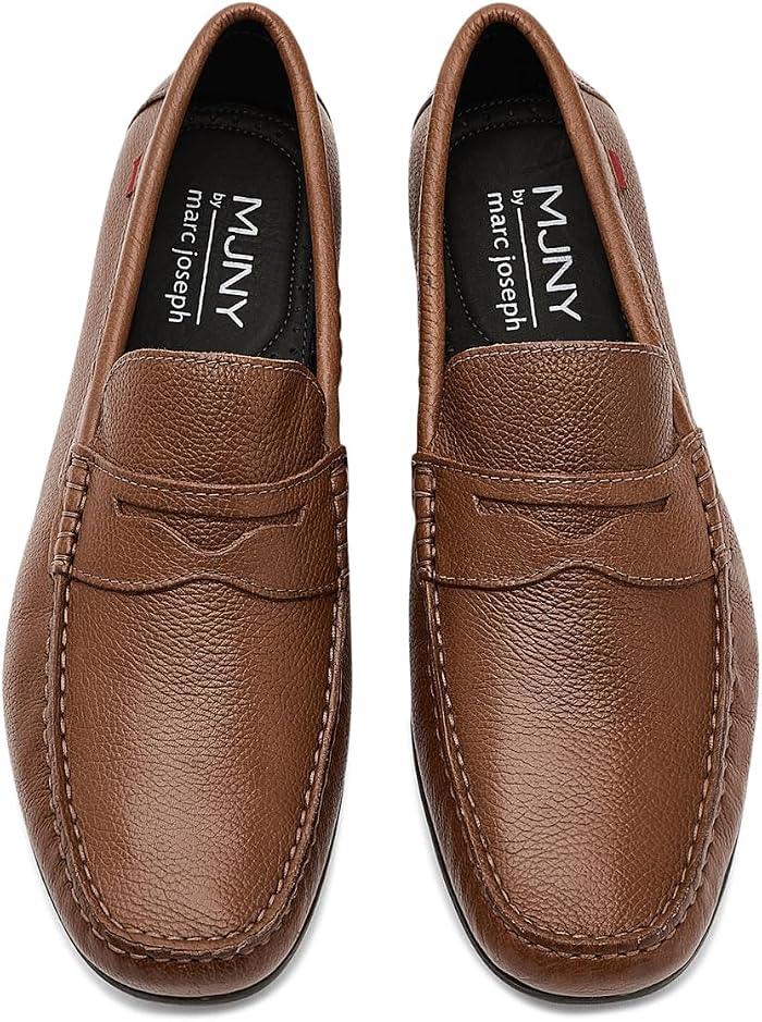 Мужские туфли Marc Joseph New York Nebraska Loafer, цвет: Коричневый — фото 5