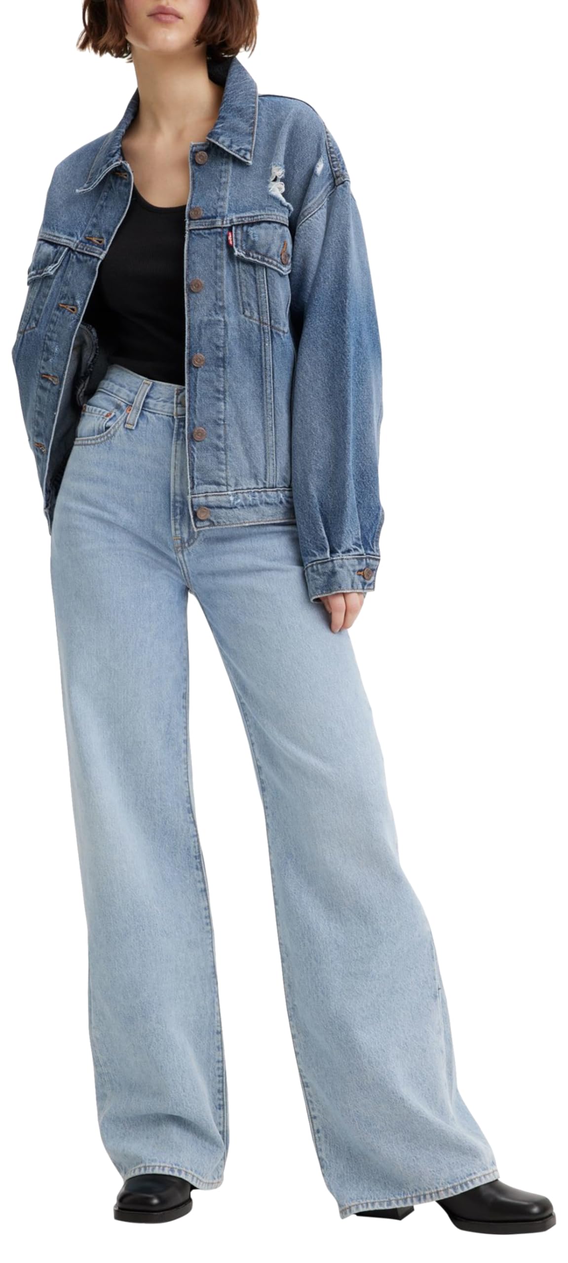Levi's Ribcage Wide Leg Jeans Donna