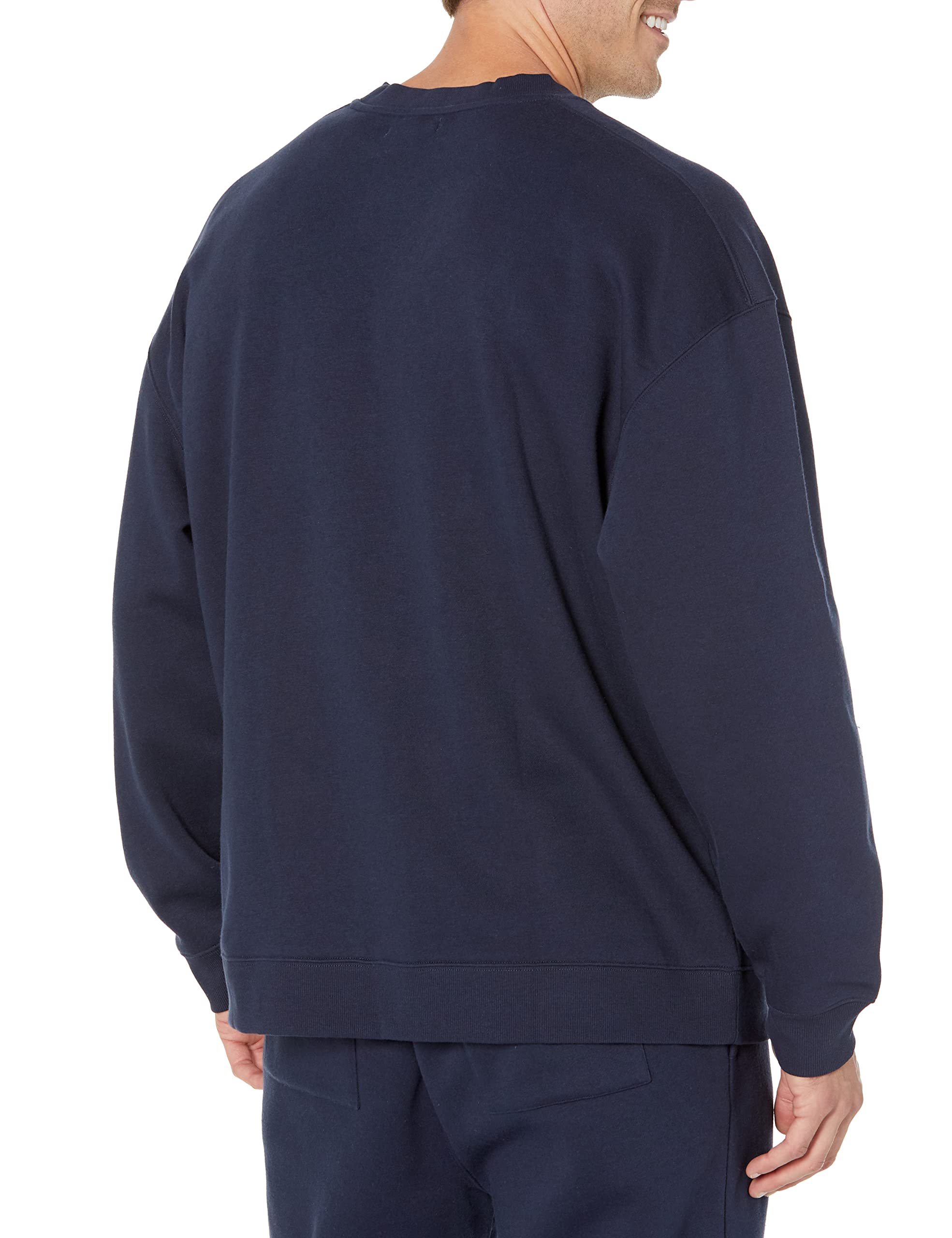 Amazon Essentials Homme Sweat-Shirt Oversize à Col Rond (Grandes Tailles Disponibles)