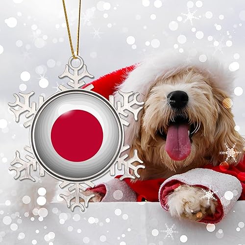 Vista 94 de Bandera de Kenia, adornos colgantes para árbol de Navidad, copo de nieve nacional, adorno de metal, recuerdo de Navidad, regalo de Kenia, decoración