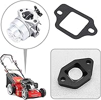 Vista 4 de The Lord of the Tools Juego de 2 juntas aislantes de carburador compatibles con Honda GCV160 GCV160A GCV160LA GCV160LAO GCV160LE piezas de motores