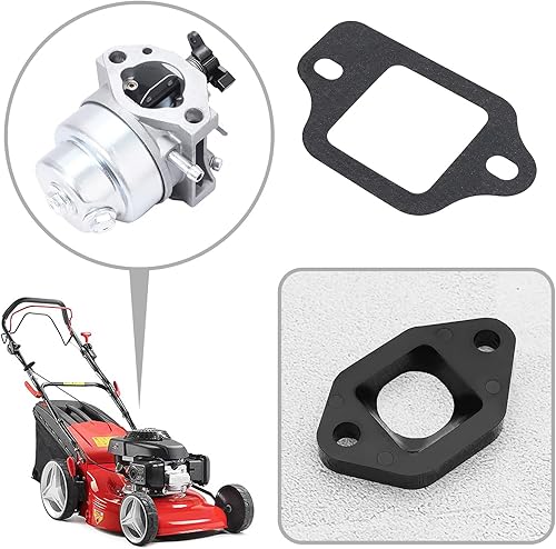 Miniatura 4 de The Lord of the Tools Juego de 2 juntas aislantes de carburador compatibles con Honda GCV160 GCV160A GCV160LA GCV160LAO GCV160LE piezas de motores